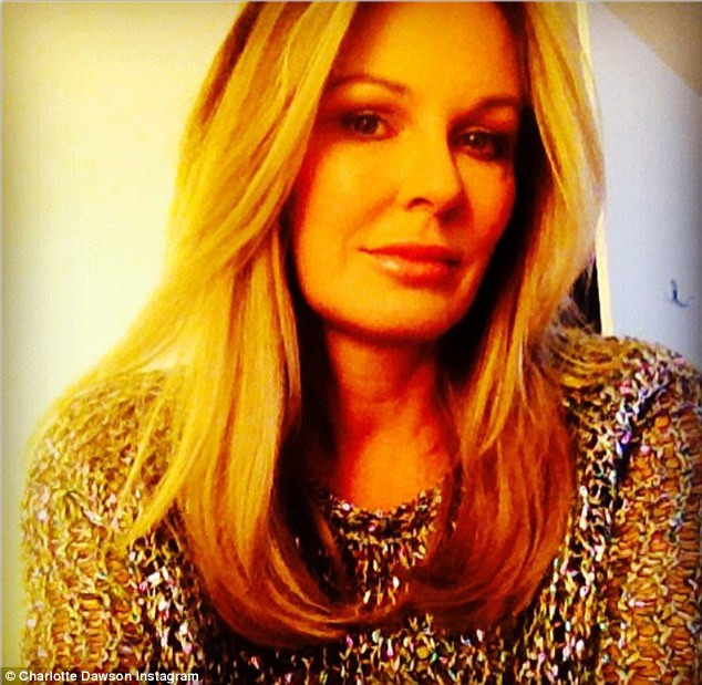 One of the last pictures of Charlotte Dawson, which she posted on Instagram on Friday, the day before she died