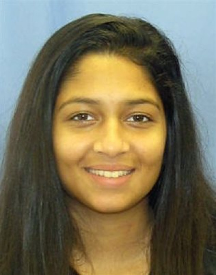 The body of Nadia Malik was found in a snow covered car outside Philadelphia's main train station on Thursday (Marple Township Police)..