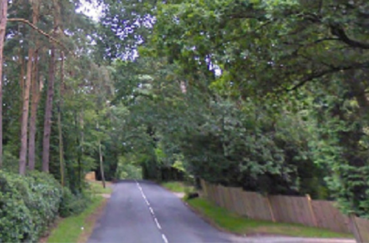 Crooksbury Road in Farnham, Surrey, where police found two women shot dead