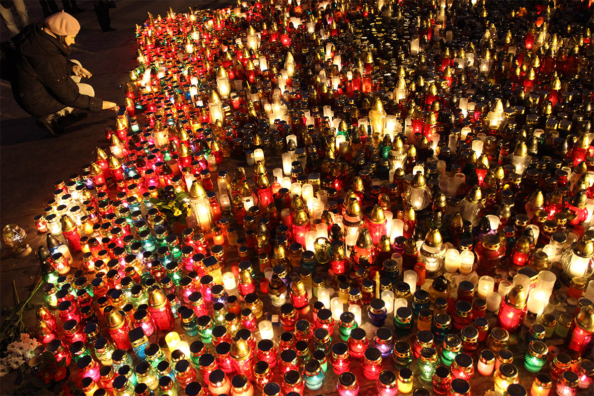 ukraine candles