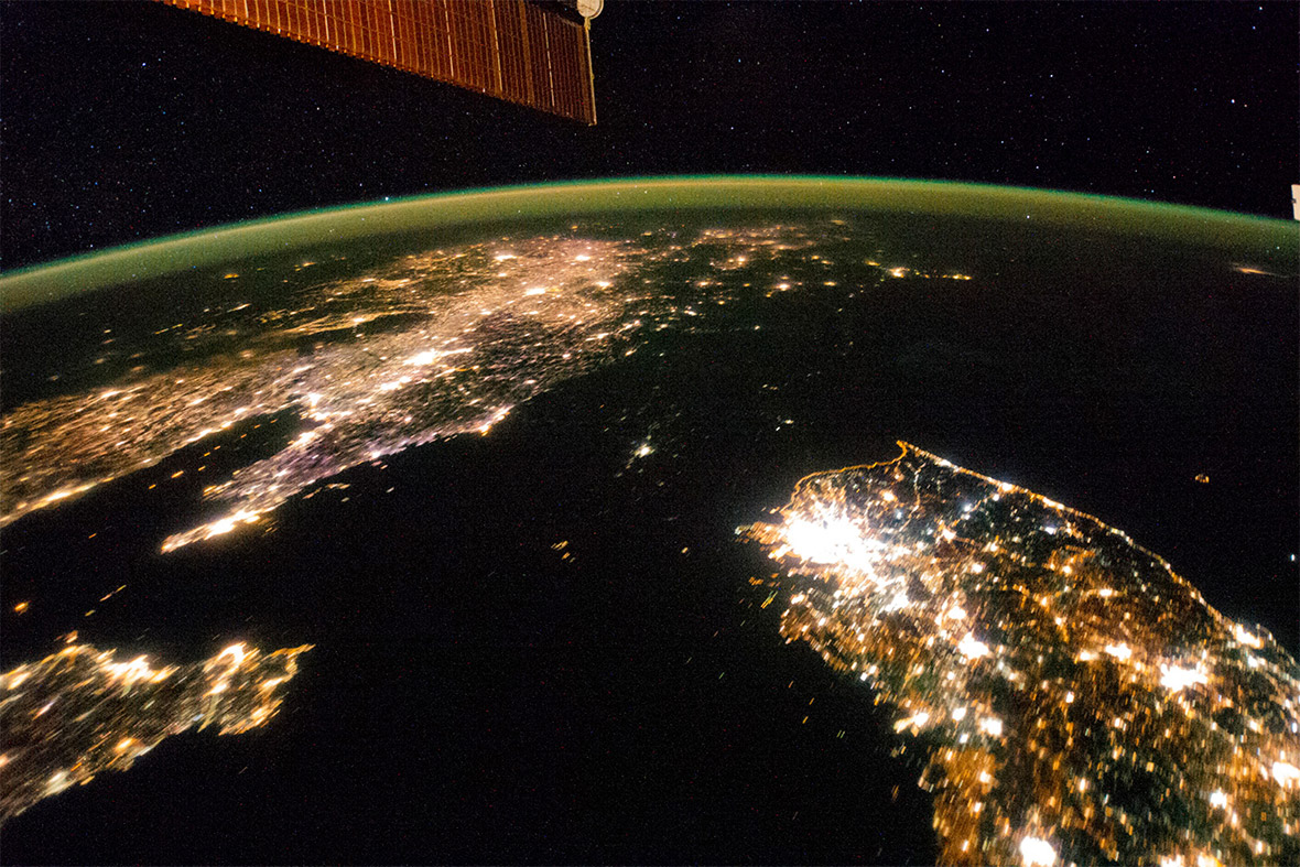 korea from space