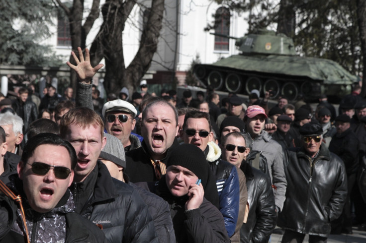 Ukraine tensions and Crimea