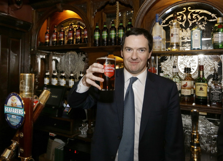 UK Chancellor George Osborne Boosted as UK Economy Grows on Household Spending