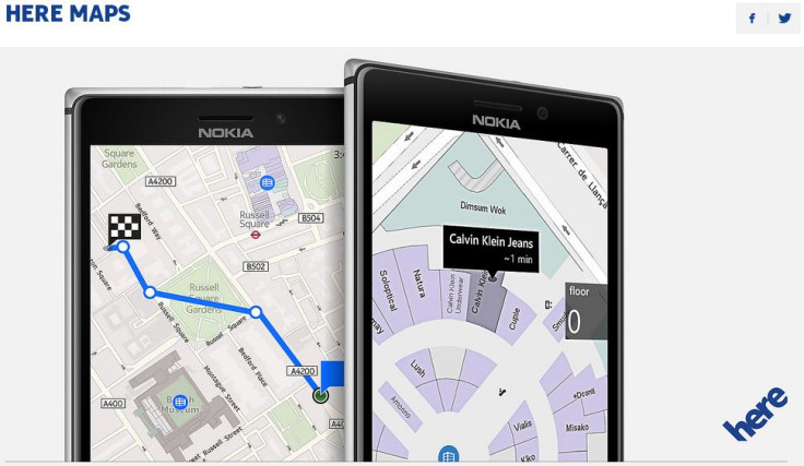 Nokia Here Maps