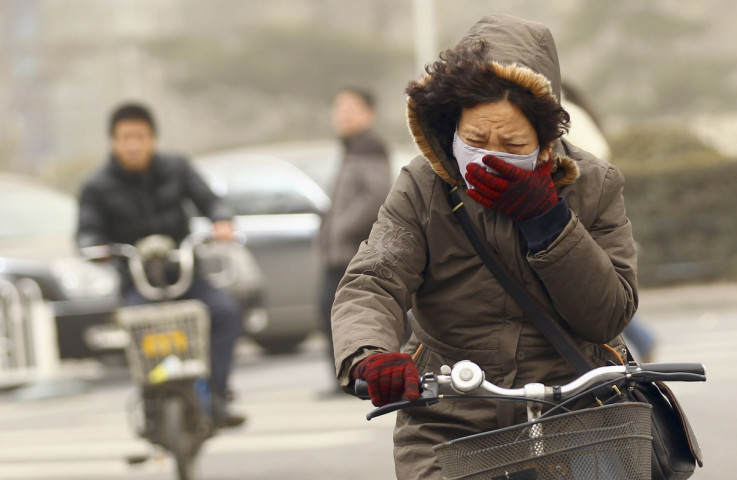 China Smog Beijing Shanghai Asia Mask
