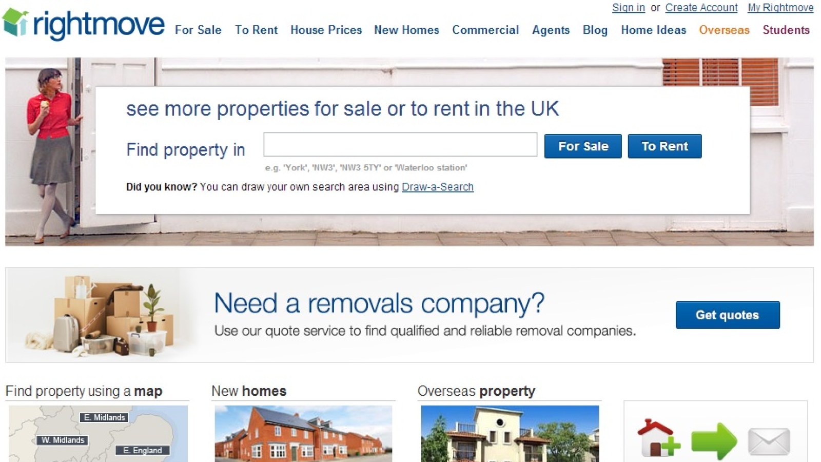 Rightmove Overseas Logo Profile For Queen Accommodation Services