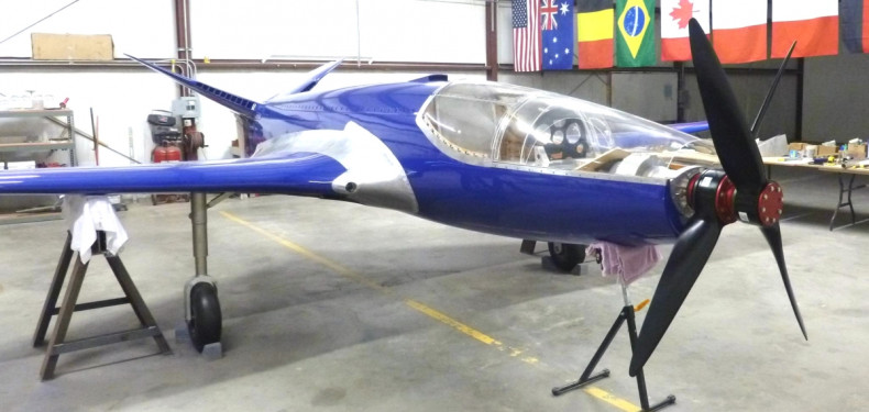 A group of airplane enthusiasts have rebuilt the Bugatti 100P