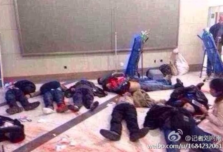 Carnage in China
