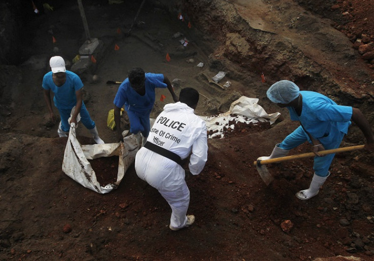 Authorities dig up more than 30 skulls at a construction site in Mannar, northern Sri Lanka.