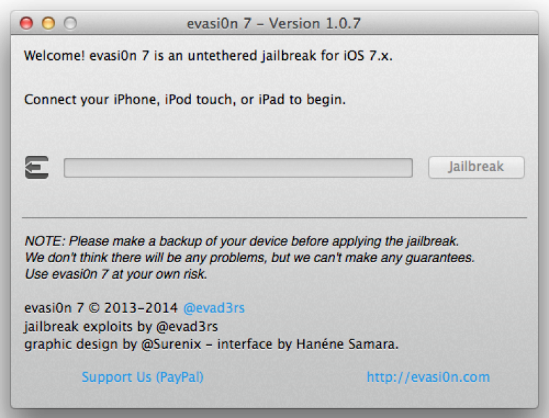 Evasi0n7 1.0.7 Released: How to Jailbreak iOS 7.0.6 Untethered with Fix for Cydia Package List Issue