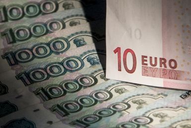 The Euro and Russian roubles