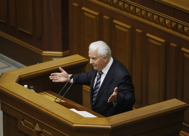 Leonid Kravchuk Ukraine Russia Crisis War Invasion Crimea