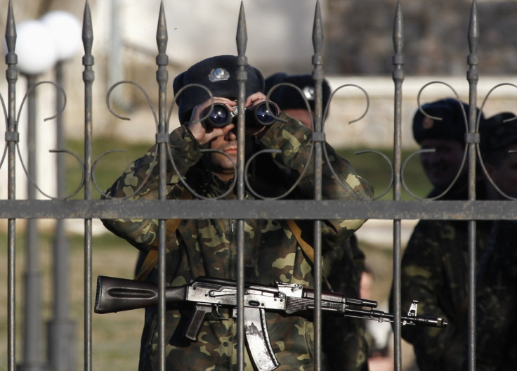 Ukraine soldier crimea