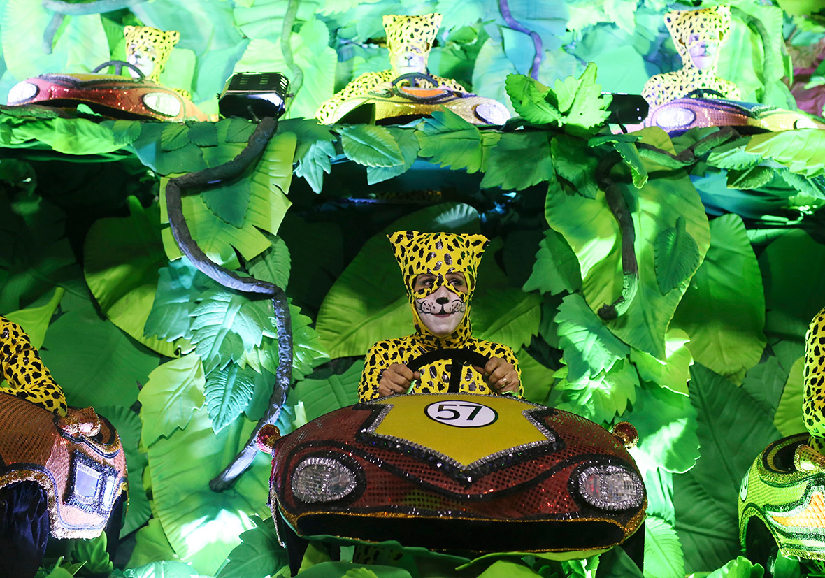 carnival leopard