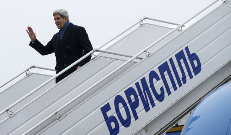 John Kerry Kiev Ukraine Russia Crimea Invasion War