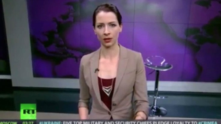 Russia Today Anchor Abby Martin Condemns Crimea Invasion