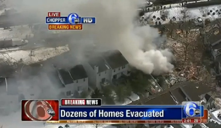 Gas explosion destroys homes in New Jersey