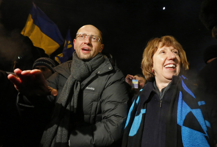 EU Catherine Ashton Kiev Ukraine