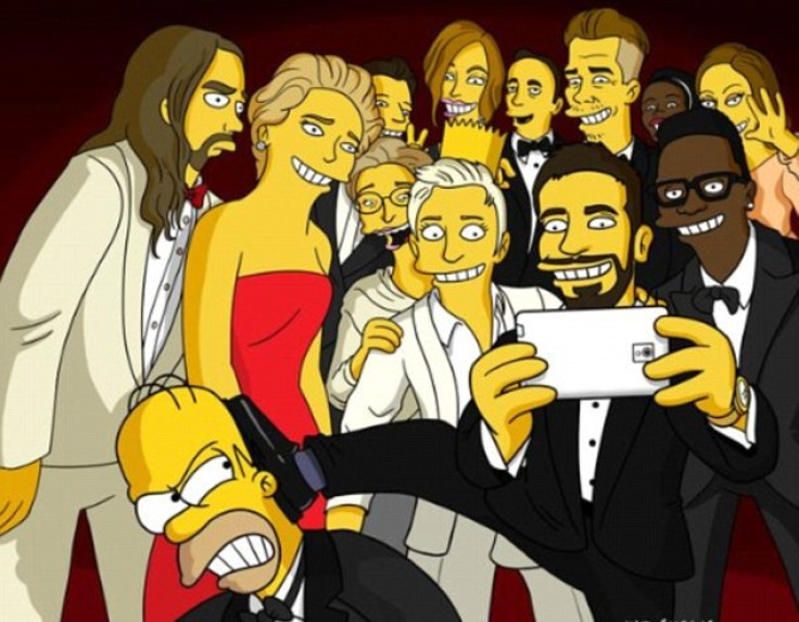 The Simpsons Selfie