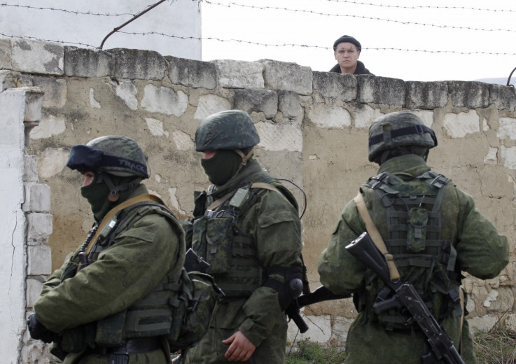 Russian troops in Crimea Ukraine