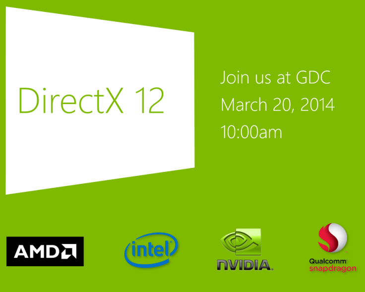 Microsoft DirectX 12 to be Unveiled at GDC 2014