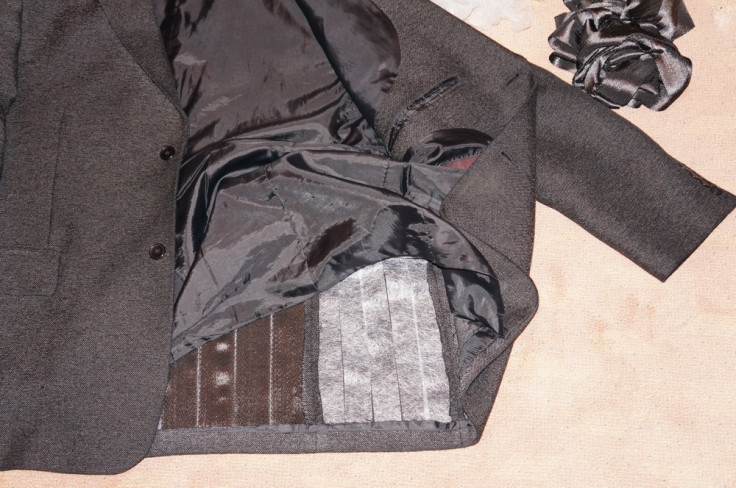 Lining a jacket with carbon fibre to protect against taser shocks