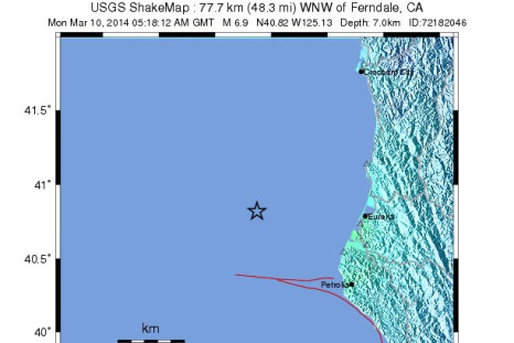 California earthquake 2014