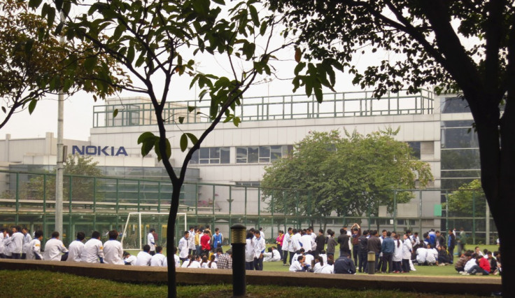 Nokia Factory Strike Dongguan China