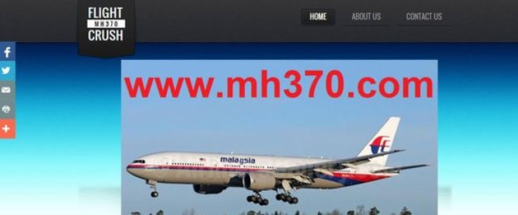Malaysian Airlines Flight MH370 Website Sold on eBay