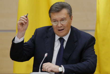 Ukrainian president Viktor Yanukovich