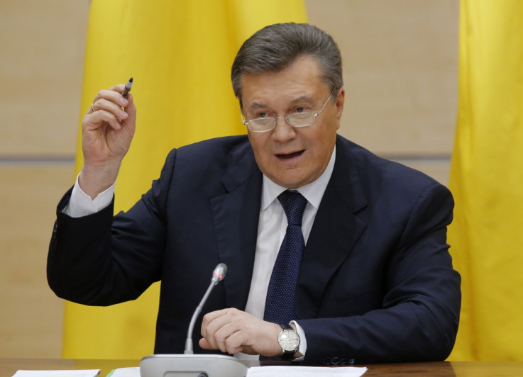 Ukrainian president Viktor Yanukovich