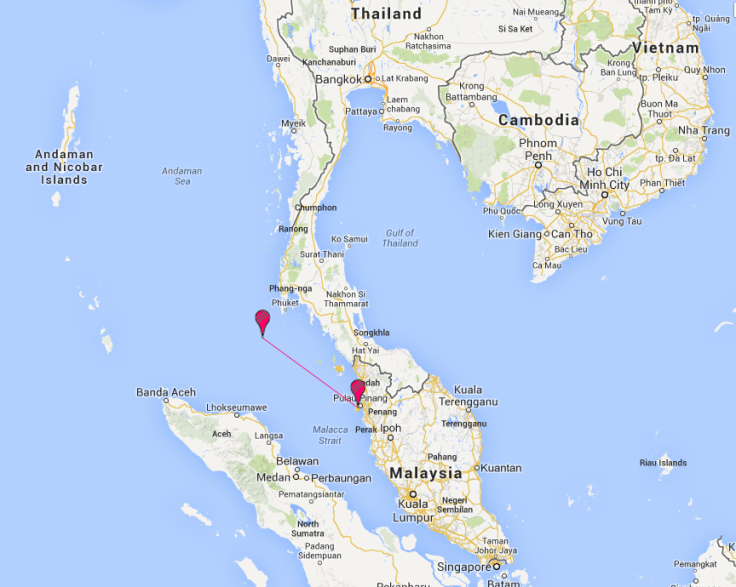 Malaysia Airlines Flight Missing Thailand Asia Peninsula