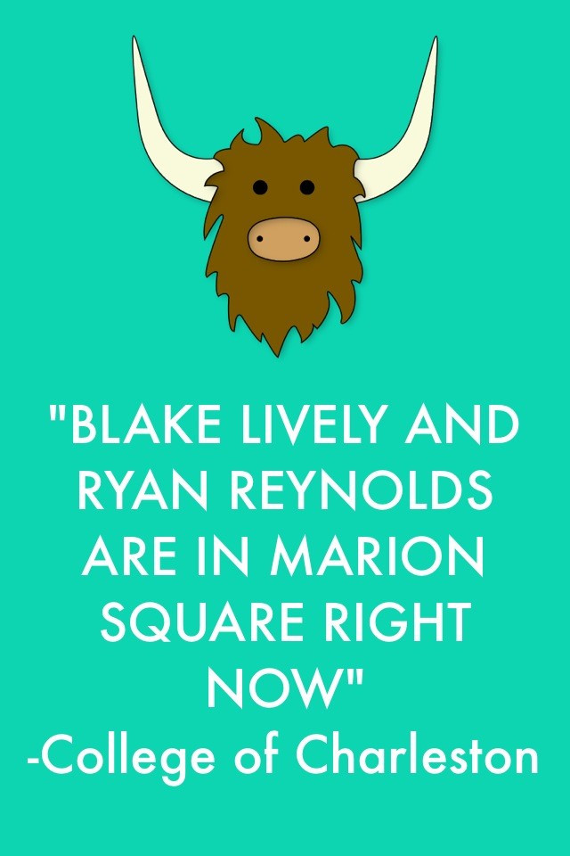 How Yik Yak is used on college campuses: To let people know celebrities have been sighted