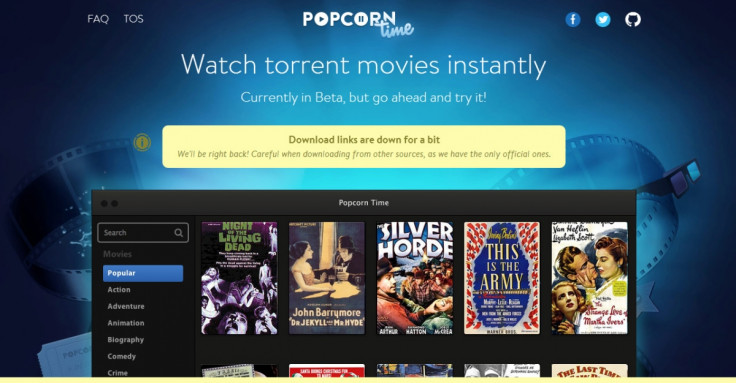 Popcorn Time app taken offline by Dotcom's Mega hosting service