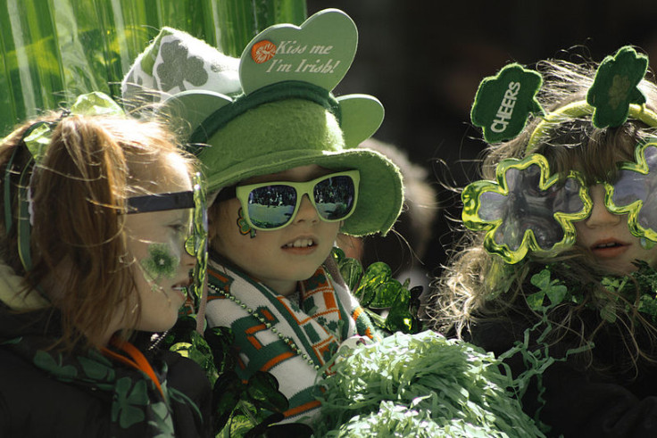 St Patrick's Day children