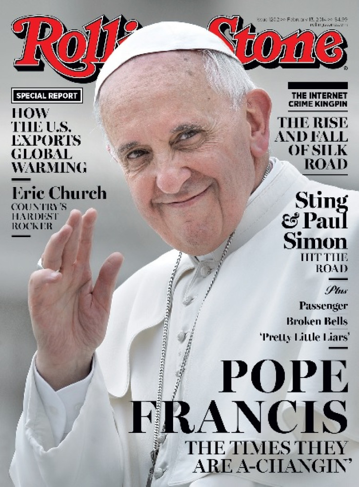 Pope Francis Rolling Stone Magazine