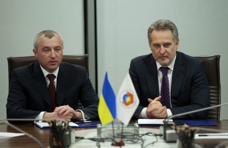 Chairman of the State Customs Service of Ukraine Igor Kaletnik and President of the Federation of Employers of Ukraine Dmitry Firtash