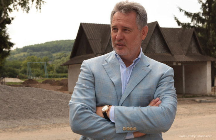 Dmitry Firtash in his home village of Sinkiv