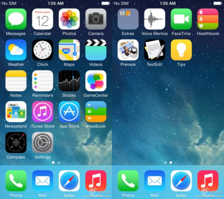 iOS 8: New Leaked Screenshot Reveals Healthbook, Preview and TextEdit Icons