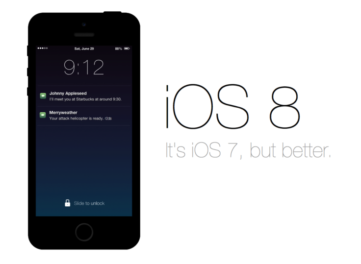 iOS 8: New Leaked Screenshot Reveals Healthbook, Preview and TextEdit Icons
