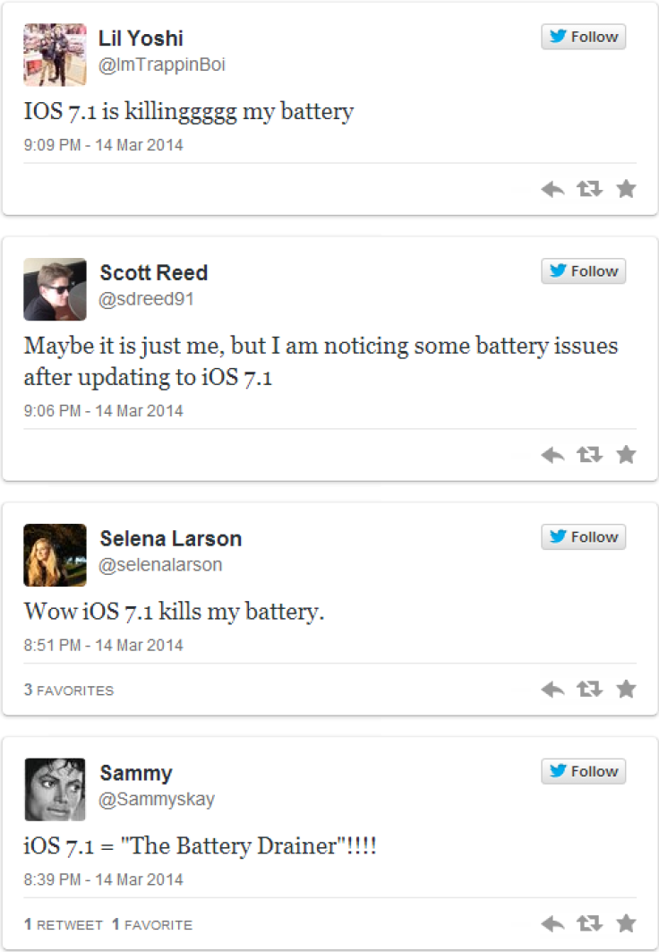 iOS 7.1:  How to Fix Reduced Battery-Life Issues?