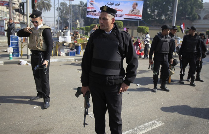 At least six Egyptian policemen were killed at a military checkpoint in Shubra al-Kheima, a suburb north of Cairo.