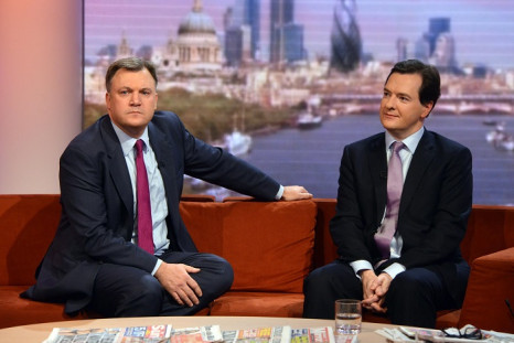 UK Chancellor George Osborne and Shadow Chancellor Ed Balls outline their messages on the Andrew Marr Show ahead of March's Budget.