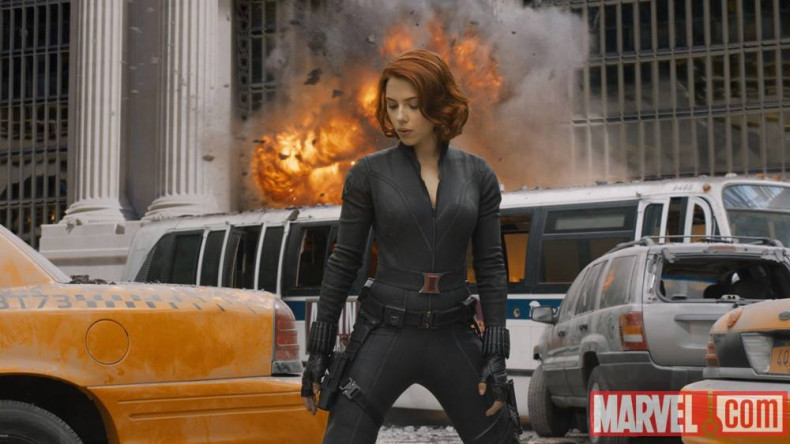 Scarlett Johansson stars as Black Widow in The Avengers