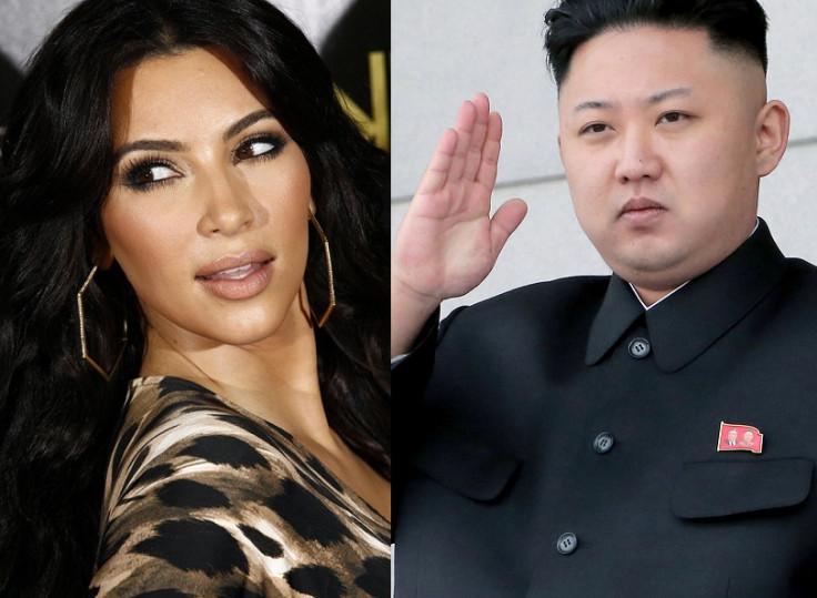Kim Kardashian and Kim Jong-un