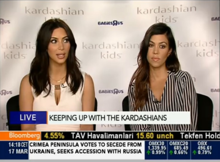 Kim Kardashian Backs Facebook Sheryl Sandberg 'Ban Bossy' Campaign on Bloomberg TV