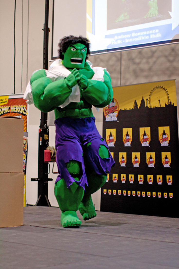 Andrew Semmence as the Incredible Hulk