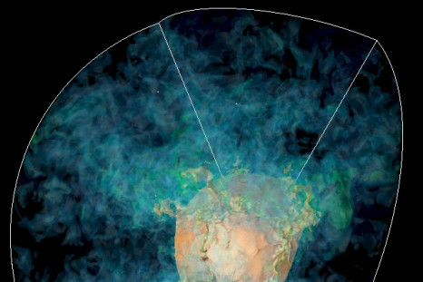 Supernova death throes