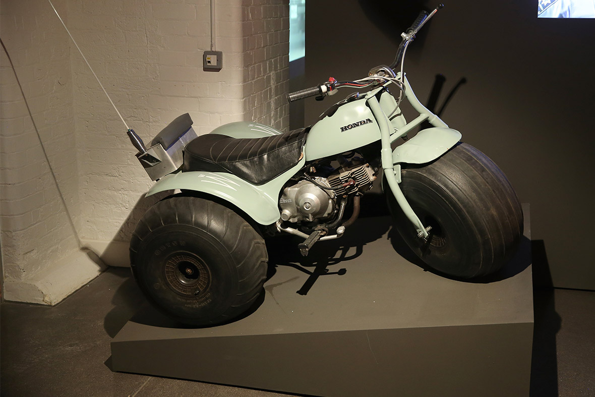 A Honda 3-wheeler bike from Diamonds Are Forever 1971