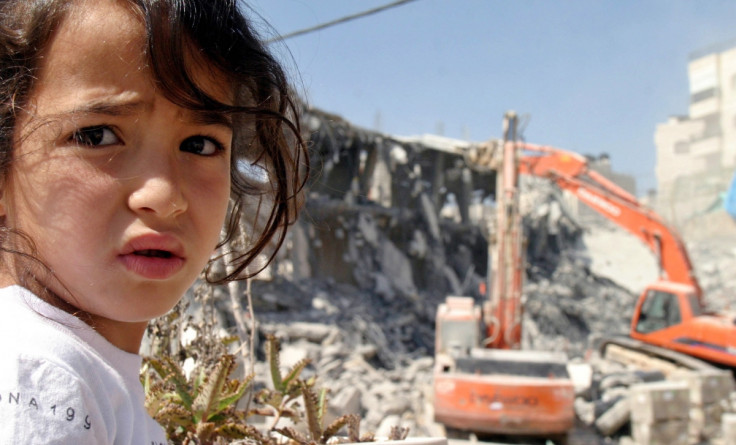 Israel Palestine House Bulldozer Demolition